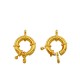 Brass Sailor Clasp Round 13mm