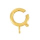 Fermoir Mousqueton rond en Laiton 12 mm/2 mm