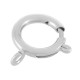 Chiusura a Moschettone Rotonda in Ottone 12 Mm/2 mm