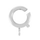 Chiusura a Moschettone Rotonda in Ottone 14 Mm/2.2 mm