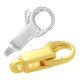 Fermoir Mousqueton en Laiton 5 x 10 mm