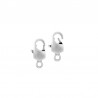 999° Silver Antique Plated/ 5µm