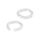 Anneau de Jonction Ovale en Laiton 3.5 x 4.5 Mm/0.7 mm