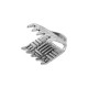 Fermoir d'Extrémité en Laiton 6 x 7 mm