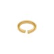 Brass Jump Ring Oval 6x4mm/1mm