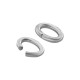 Anneau Ovale en Laiton 6 x 4 mm/1 mm