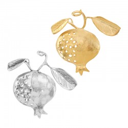 Pendentif en Laiton Moulé en Forme de Grenade 60 mm