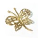 Brass Cast Butterfly 38x44mm