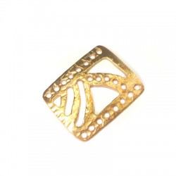 Intercalaire Bracelet en Métal/Laiton 15x21mm (Ø 1,2mm)