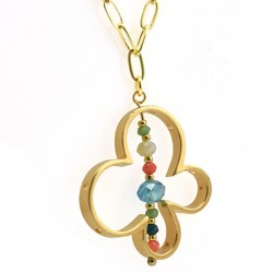 Brass Cast Bead Butterfly with Side Holes 31x26mm Ø1.2mm