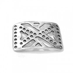 Intercalaire Bracelet en Métal/Laiton 29x18mm (Ø 1,2mm)