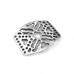 Intercalaire Bracelet en Métal/Laiton 25x32mm (Ø 1,2mm)