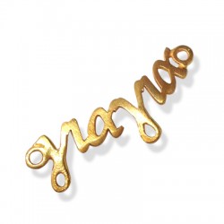 Brass Cast Connector 'γιαγιά' 29x9mm