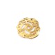 Brass Cast Connector Rose 19mm Ø1.2mm
