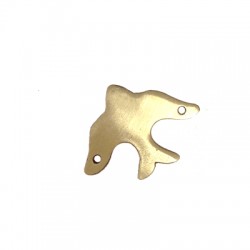 Intercalaire Hirondelle en Métal/Laiton 16x21mm (Ø1,1mm)