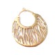 Brass Cast Pendant Cycle 38x33mm
