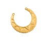 Brass Cast Pendant 33x26mm