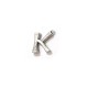 Pendentif en Laiton Coulé Lettre « K » 16 x 19 mm