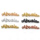 Brass Cast Connector "Abuela" 32x8mm