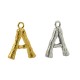 Ciondolo in Metallo Ottone Lettera "A" 10x13mm