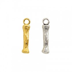 Ciondolo in Metallo Ottone Lettera "I" 10x13mm