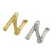 Μεταλλικό Μπρούτζινο Μοτίφ Γράμμα "N" 10x13mm