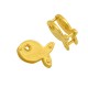 Conector de Metal Laton Pez 8x12mm
