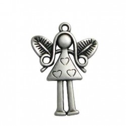 Colgante de Metal Zamak Hada 28x38mm