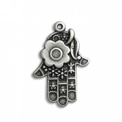 Zamak Pendant Hamsa Hand (Fatima) 19x29mm