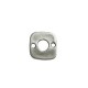 Zamak Connector Square Hollow 16mm Ø2.2mm