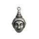 Breloque Buddha Thai en Métal/Zamac, 17x30mm