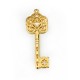 Colgante de Metal Zamak Llave 22x60mm
