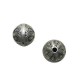 Entrepieza de Metal Zamak Bola Decorada 12mm (Ø 2.2mm)