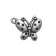 Zamak Charm Butterfly 23x18mm