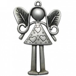 Zamak Pendant Fairy 51x80mm