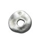 Disque Irrégulier 22mm en Métal/Zamac, (Ø 5.6mm)