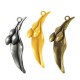 Zamak Pendant Olive Leaf 24x71mm