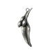 Ciondolo in Zama Foglia con Olive 24x71mm