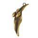 Zamak Pendant Olive Leaf 24x71mm