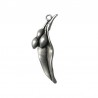 999° Silver Antique Plated/ 5µm