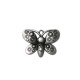 Zamak Pendant Butterfly 30x23mm