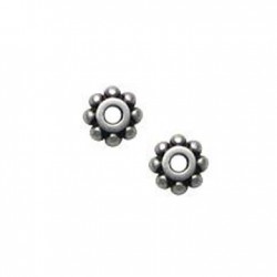 Zamak Spacer Daisy 6x2mm Ø1.6mm