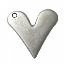 Ciondolo in Zama Cuore 38x40mm