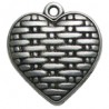 999° Silver Antique Plated/ 5µm