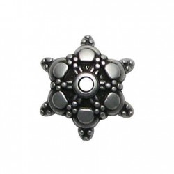 Zamak Bead Cap 16mm Ø1.6mm