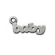 Zamak Charm Word Baby 23x10mm