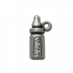 Zamak Charm Baby Feeding Bottle 10x20mm