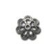 Zamak Bead Cap Filigree 15mm Ø1.5mm