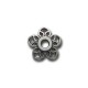 Coppetta Copriperla in Zama Filigrana Fiore 11mm