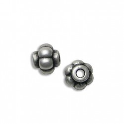 Zamak Bead 8mm Ø2.mm